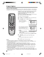 Preview for 32 page of Zenith J3W41321A Operating Manual