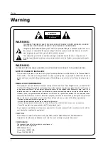 Preview for 2 page of Zenith L17V36DVD Operating Manual And Warranty