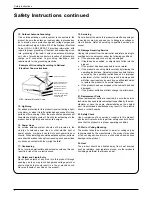 Preview for 4 page of Zenith L17W36 Series Operating Manual