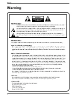 Preview for 2 page of Zenith L17W36DVD Operating Manual