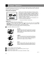 Preview for 22 page of Zenith L20V26 Seroes Operating Manual