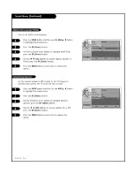 Preview for 34 page of Zenith L20V54S and Installation And Operating Manual