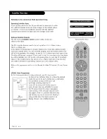 Preview for 40 page of Zenith L20V54S and Installation And Operating Manual