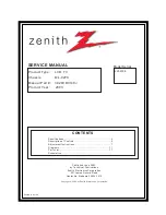 Preview for 1 page of Zenith L23W36 - 23" Widescreen Flat-Panel HD-Ready LCD TV Service Manual