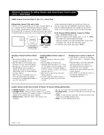 Предварительный просмотр 50 страницы Zenith L26W56BA and Installation And Operating Manual