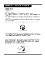 Preview for 4 page of Zenith L26W56S Installation And Operating Manual