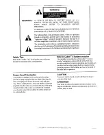 Preview for 2 page of Zenith m-line Operation Manual & Warranty