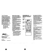 Предварительный просмотр 3 страницы Zenith MBR3410 User Manual