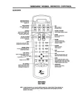 Zenith MBR3680 User Manual preview