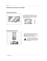 Предварительный просмотр 10 страницы Zenith P60W38 Series Installation & Operation Manual