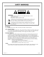 Preview for 2 page of Zenith PRO895X Installation And Setup Manual