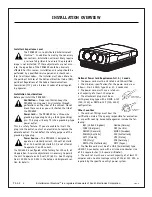 Предварительный просмотр 4 страницы Zenith PRO895X Installation And Setup Manual