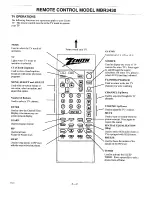 Preview for 18 page of Zenith PV4663RK Operation Manual & Warranty