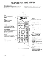 Preview for 19 page of Zenith PV4663RK Operation Manual & Warranty