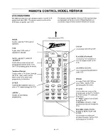 Предварительный просмотр 16 страницы Zenith PV5269BT Operating Manual & Warranty