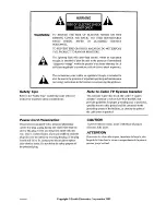 Preview for 2 page of Zenith PVR4663 Operating Manual & Warranty