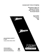 Zenith PVR4664 Operating Manual & Warranty preview