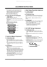 Предварительный просмотр 15 страницы Zenith R40W46 Series Service Manual