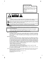 Preview for 2 page of Zenith R40W46F Series Installation And Operating Manual