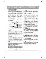 Preview for 4 page of Zenith R40W46F Series Installation And Operating Manual