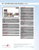 Предварительный просмотр 2 страницы Zenith R50W46 Specification Sheet