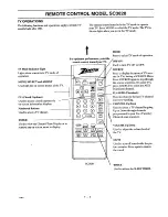 Preview for 16 page of Zenith SENTRY 2 SLS1931S Operating Manual & Warranty