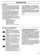 Preview for 4 page of Zenith SENTRY 2 SLS25495S  and warranty Operating Manual And Warranty