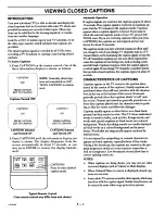 Preview for 12 page of Zenith SENTRY 2 SLS25495S  and warranty Operating Manual And Warranty