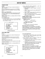 Preview for 18 page of Zenith SENTRY 2 SLS2751Y  and warranty Operating Manual And Warranty