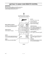 Preview for 9 page of Zenith SENTRY 2 SLS8549Y5 Operating Manual & Warranty