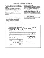 Preview for 21 page of Zenith SENTRY 2 SLS8549Y5 Operating Manual & Warranty