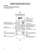 Предварительный просмотр 11 страницы Zenith SENTRY 2 SM0941X Operating Manual & Warranty