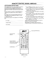 Предварительный просмотр 17 страницы Zenith SENTRY 2 SM2067BT Operating Manual & Warranty