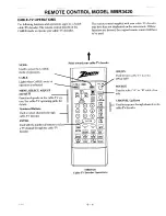 Preview for 15 page of Zenith SENTRY 2 SM2726EW Operating Manual & Warranty