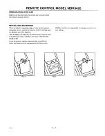 Preview for 15 page of Zenith SENTRY 2 SMS1943S Operating Manual & Warranty