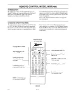 Preview for 13 page of Zenith SENTRY 2 SMS2047W Operating Manual & Warranty