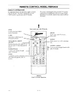 Preview for 16 page of Zenith SENTRY 2 SMS2047W Operating Manual & Warranty