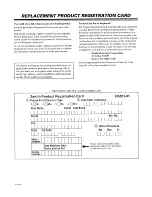 Preview for 18 page of Zenith SENTRY 2 SR1941 Operating Manual & Warranty