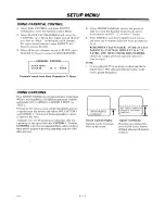 Предварительный просмотр 18 страницы Zenith SENTRY 2 SR1943 Operating Manual & Warranty