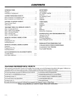 Preview for 3 page of Zenith Sentry 2 SR2500 Operating Manual & Warranty