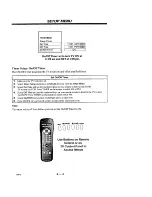 Предварительный просмотр 17 страницы Zenith SENTRY 2 Z25A12 Operating Manual & Warranty