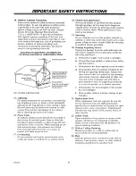 Preview for 4 page of Zenith Sentry 2 Z25X22 Operating Manual & Warranty