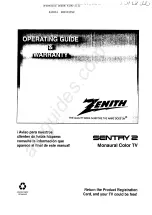 Preview for 1 page of Zenith SENTRY 2 Operating Manual