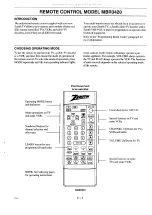 Preview for 13 page of Zenith SENTRY 2 Operating Manual