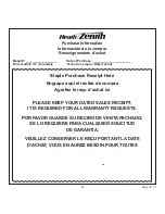 Preview for 28 page of Zenith SL-6037-WH - Heath - Wireless Command User Manual