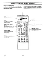 Предварительный просмотр 17 страницы Zenith SM2784BT Operating Manual & Warranty