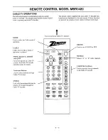 Preview for 16 page of Zenith SM3583BT Operating Manual & Warranty