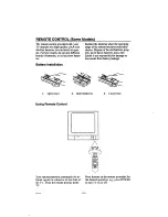 Preview for 11 page of Zenith SMS1324S Operating Manual & Warranty