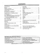 Preview for 3 page of Zenith SR1324 Operating Manual & Warranty