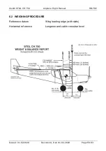 Preview for 59 page of Zenith STOL CH750 Airplane Flight Manual